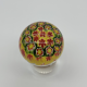 Yellow Mushroom Coloured Glaze Decoration Yellow Mushroom Coloured Glaze Decoration
