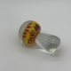 Yellow Mushroom Coloured Glaze Decoration Yellow Mushroom Coloured Glaze Decoration