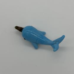 Dolphin Coloured Glaze Decoration