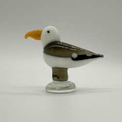 Seagull Coloured Glaze Decoration