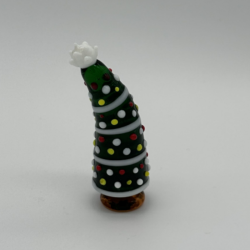 Christmas Tree Coloured Glaze Decoration