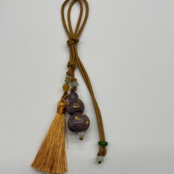 Purple Gourd Pendant