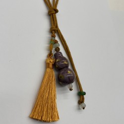 Purple Gourd Pendant