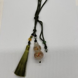 Rainbow White Gourd Pendant