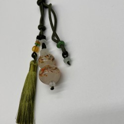 Rainbow White Gourd Pendant