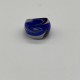 Blue And White Swirl Glass Ring Blue And White Swirl Glass Ring