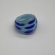 Blue Spotted Glass Ring