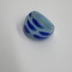Blue Spotted Glass Ring