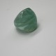 Green Striped Glass Ring Green Striped Glass Ring
