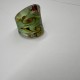 Vintage Green Glass Ring Vintage Green Glass Ring