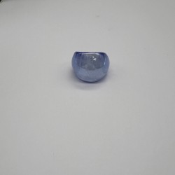 Sky Blue Glass Ring