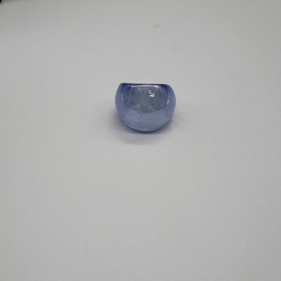 Sky Blue Glass Ring Sky Blue Glass Ring