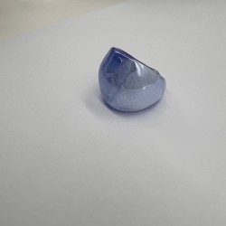 Sky Blue Glass Ring