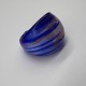 Blue Line Glass Ring Blue Line Glass Ring