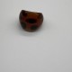 Red And Black Spotted Glass Ring Red And Black Spotted Glass Ring