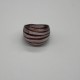 Purple Line Glass Ring Purple Line Glass Ring