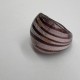 Purple Line Glass Ring Purple Line Glass Ring