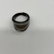 Black And Yellow Glass Ring