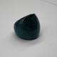 Dark Green Cracked Glass Ring Dark Green Cracked Glass Ring