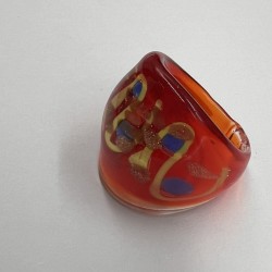 Auspicious Glass Ring
