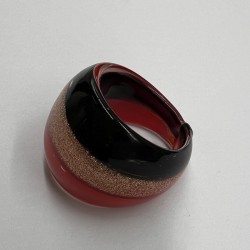 Rose Glass Ring