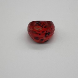 Hellfire Glass Ring