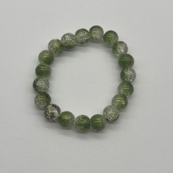 Green Grape Glass Bracelet