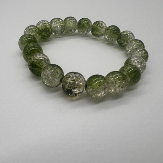 Green Grape Glass Bracelet Green Grape Glass Bracelet