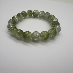 Green Grape Glass Bracelet