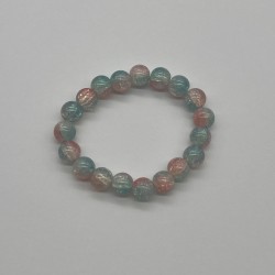 Harbor Sunset Glass Bracelet