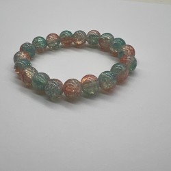 Harbor Sunset Glass Bracelet