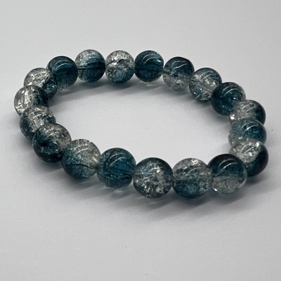 Deep Blue Glass Bracelet Deep Blue Glass Bracelet