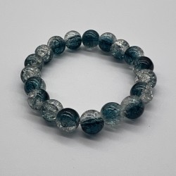 Deep Blue Glass Bracelet