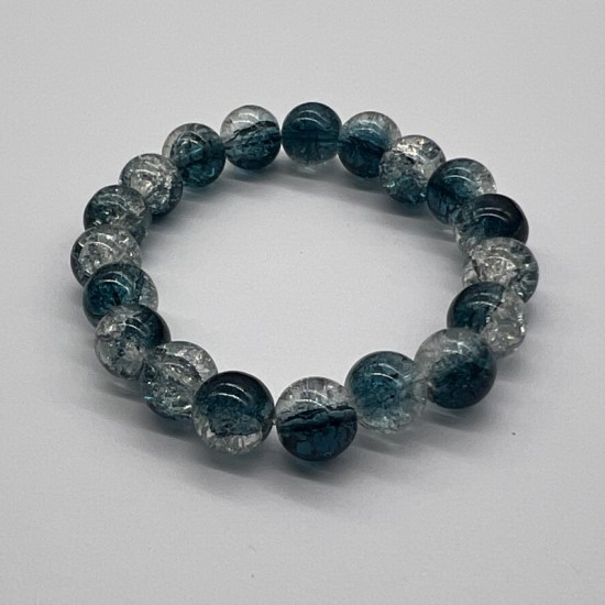 Deep Blue Glass Bracelet Deep Blue Glass Bracelet