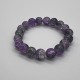 Dusk Charm Purple Glass Bracelet Dusk Charm Purple Glass Bracelet
