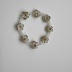 Cherry Blossom Hydrangea Glass Bracelet Cherry Blossom Hydrangea Glass Bracelet