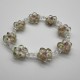 Cherry Blossom Hydrangea Glass Bracelet Cherry Blossom Hydrangea Glass Bracelet