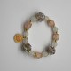 Dragon Brand Hydrangea Glass Bracelet