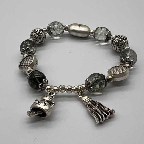 Lucky Cat Glass Bracelet Lucky Cat Glass Bracelet