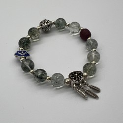 Ghost Dream Catcher Glass Bracelet