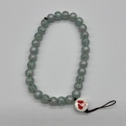 Green Ghost Glass Phone Cord