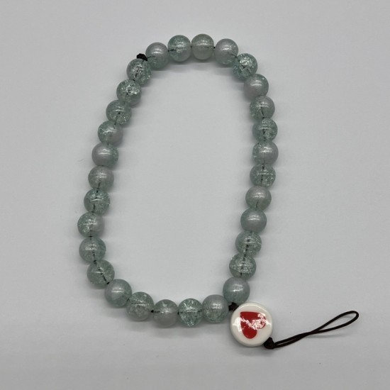 Green Ghost Glass Phone Cord Green Ghost Glass Phone Cord