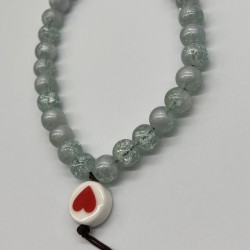 Green Ghost Glass Phone Cord