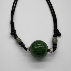 Emerald Pearl Necklace