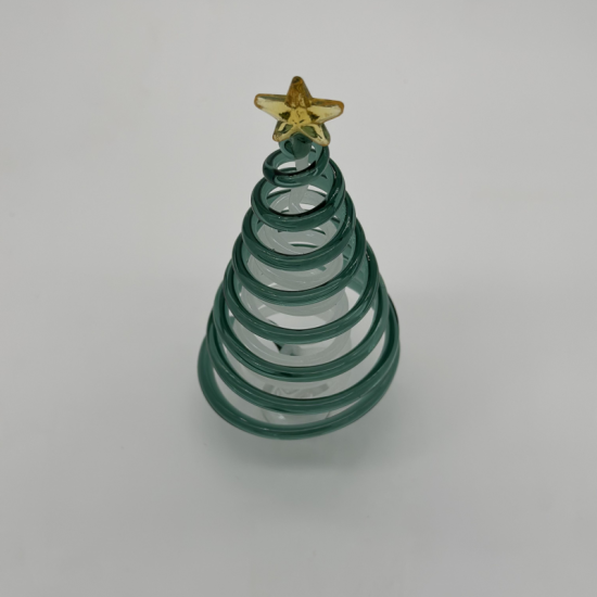 Large Spring Tree (Round) Coloured Glaze Decoration Large Spring Tree (Round) Coloured Glaze Decoration