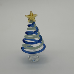 Medium Spring Tree (Round ) Coloured Glaze Decoration