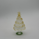 Wire Wrap Base Christmas Tree Coloured Glaze Decoration Wire Wrap Base Christmas Tree Coloured Glaze Decoration