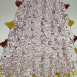 Brushed Triangle Tree Coloured Glaze Decoration