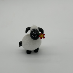 Lamb With Flower In Mouth