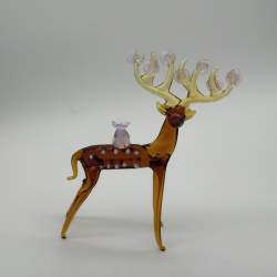 A Deer Births Flower